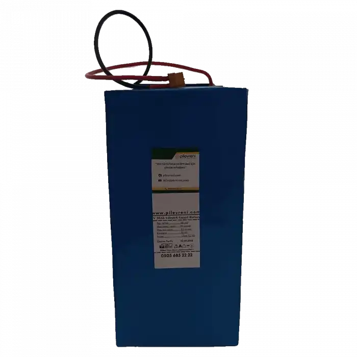 12 Volt 60 Ah LiFePO4 Bluetoothlü Smart Batarya