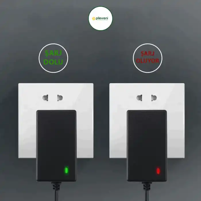 21 Volt 5s 1 Amper Lityum Şarj Cihazı