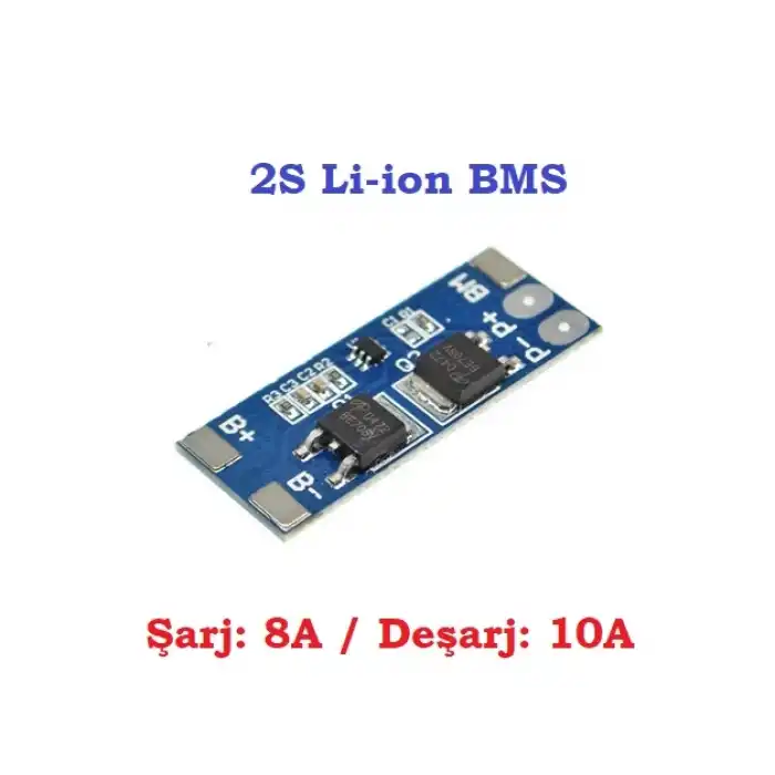 2s 8A lityum ion bms