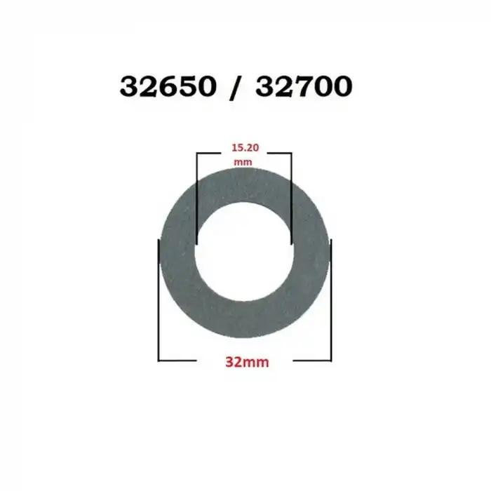 32650/32700 Pil İçin Yapışkanlı Yalıtkan Conta Artı Kutup Delikli (24 Adet)