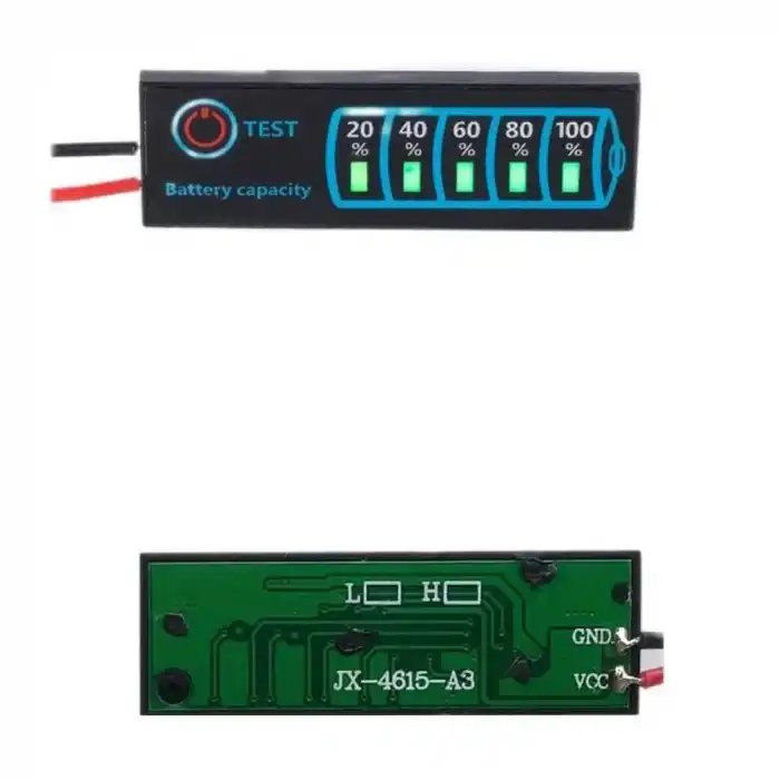 5-30V Lion / LiFePO4 / Kurşun Asit Led Seviye Göstergesi