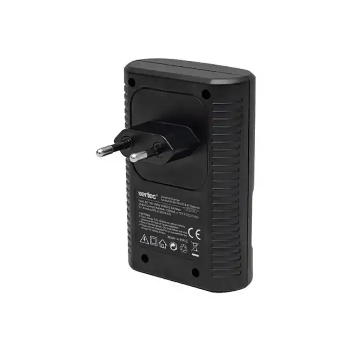 Sertec STC-C802 AA-AAA-9V Uyumlu 4lü Pil Şarj Aleti