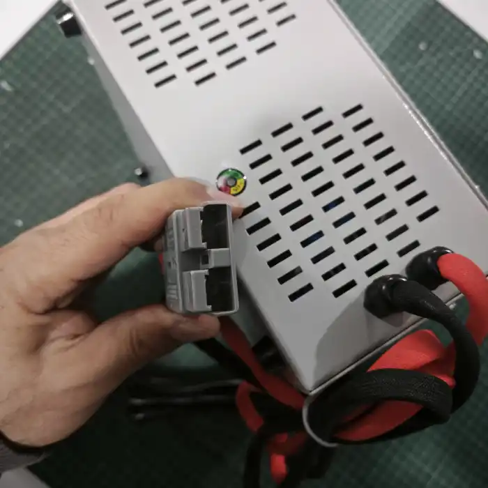 72 Volt 24S 30A LiFePO4 Şarj Cihazı (87.6 Volt)-Alüminyum Kasa