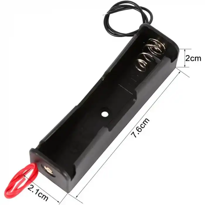 AA Kablolu Tekli Pil Yuvası