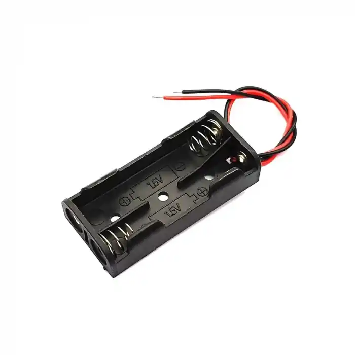 AAA Kablolu İkili Pil Yuvası