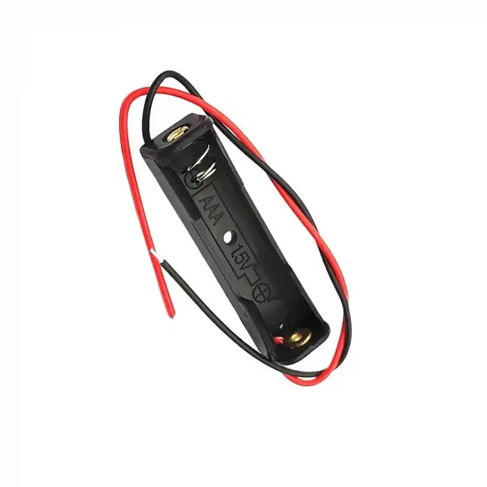 AAA Kablolu Tekli Pil Yuvası