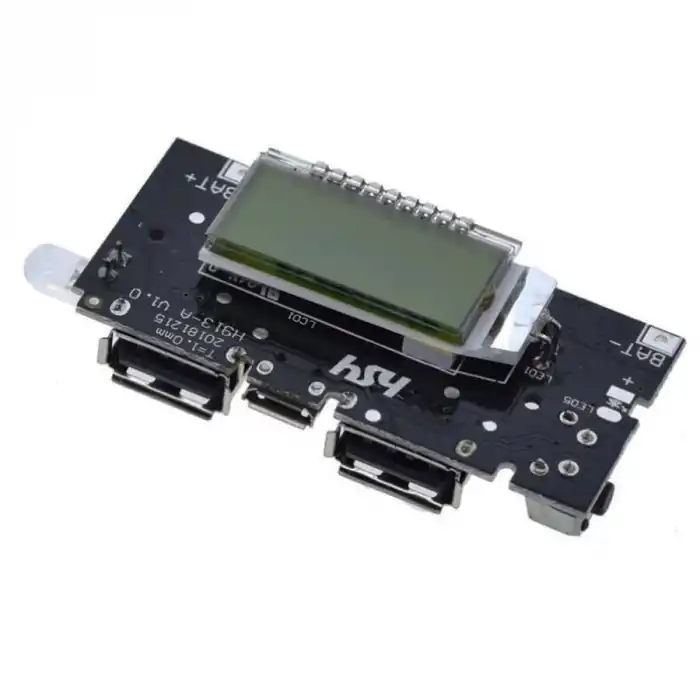 Çift USB 18650 Powerbank Modülü