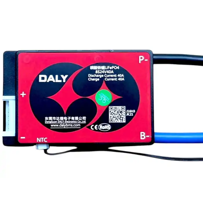 DALY 8S 24V 40A Balanslı LiFePO4 Batarya BMS