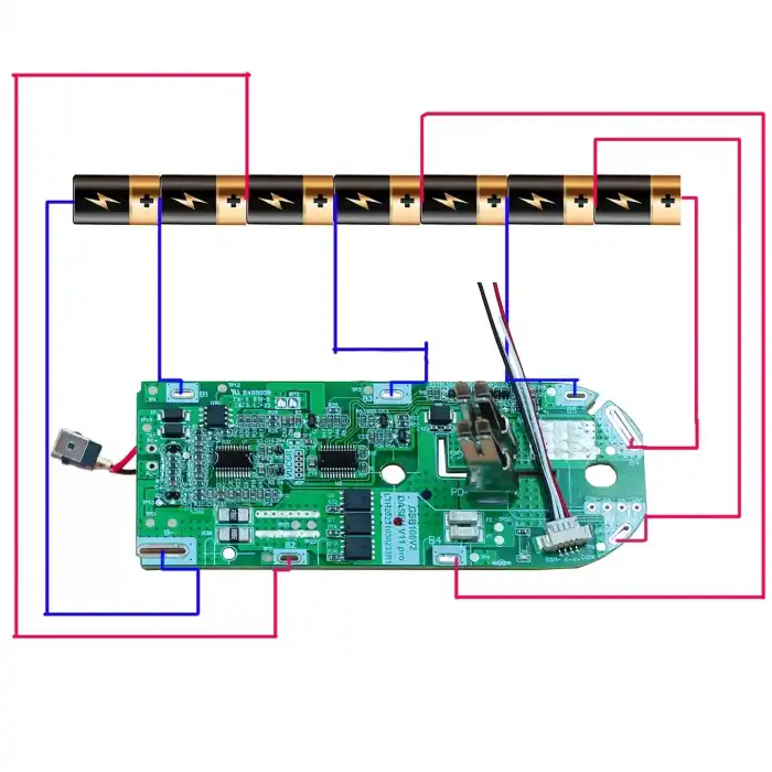 Dyson V11 Sök-Tak Uyumlu BMS Kartı