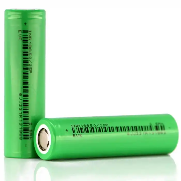 Eve INR18650 25P 3.7V 2500mAh 12C Şarj Edilebilir Li-ion Pil