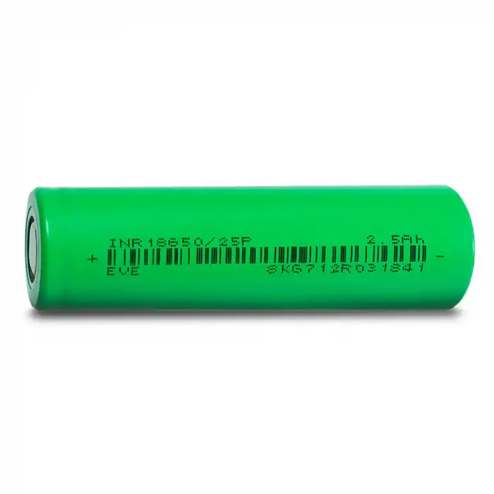 Eve INR18650 25P 3.7V 2500mAh 12C Şarj Edilebilir Li-ion Pil