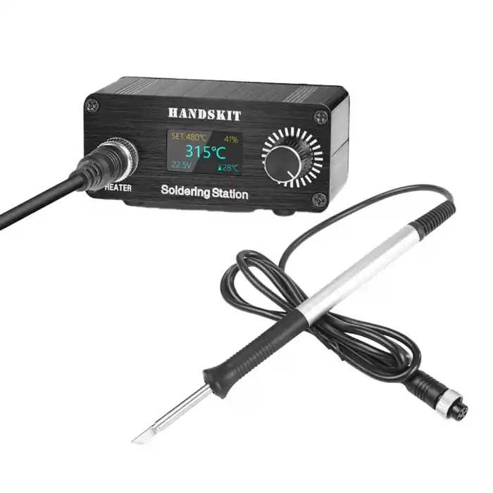 Handskit T12 DC 19-24 Volt Isı Ayarlı Sıcaklık Ayarlanabilir Havya Lehim Makinası