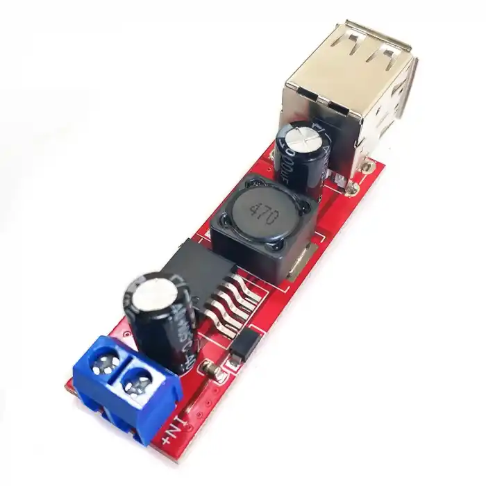 Çift USB Çıkışlı 9V / 12V / 24V / 36V – 5V Dönüştürücü 3A