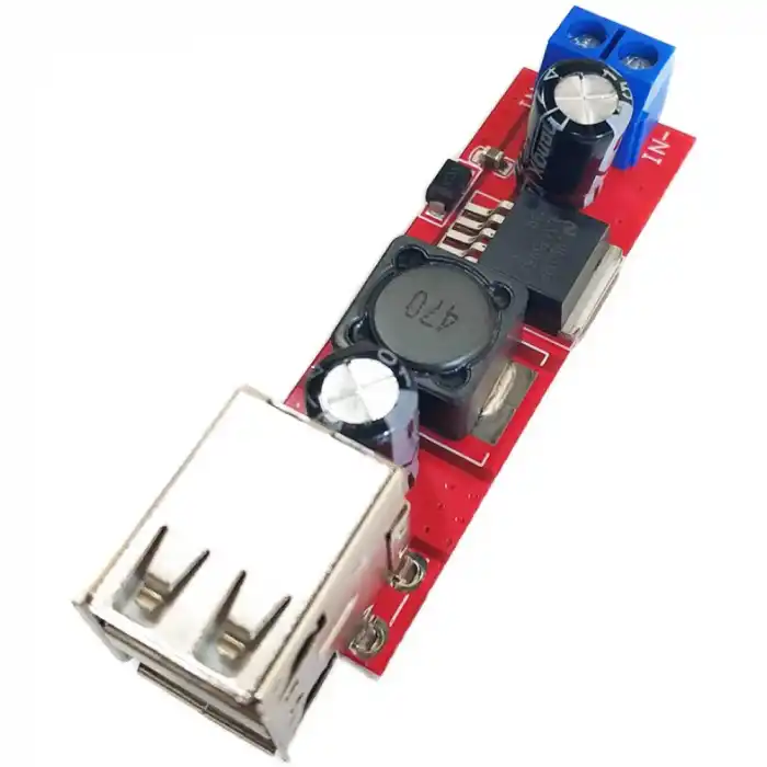 Çift USB Çıkışlı 9V / 12V / 24V / 36V – 5V Dönüştürücü 3A