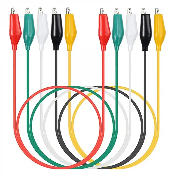 KABLOLU RENKLİ BÜYÜK KROKODİL (10LU PAKET)