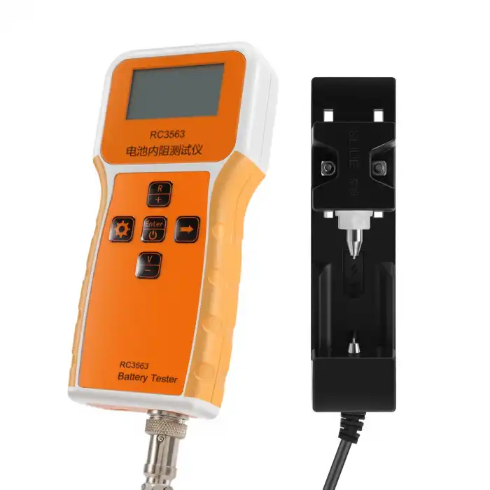 İç direnç Test Cihazı RC3563 Pil Fikstürü ve Problu