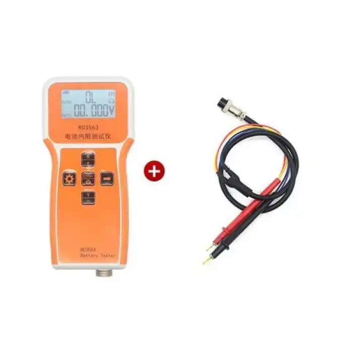 İç direnç Test Cihazı RC3563 Pil Fikstürü ve Problu
