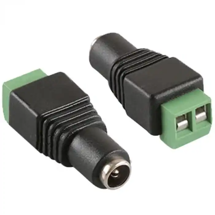 Klemensli 5.5x2 1 Mm Dişi Jack