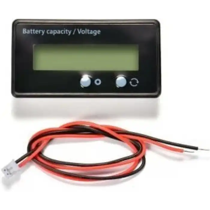 LCD Batarya Kapasite / Voltaj Göstergesi 12-84V Lion / LiFePO4 / Akü