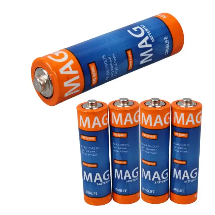 Mag Batteries Karbon Çinko AA Kalem Pil 2li (Aa,R6 Um-3)