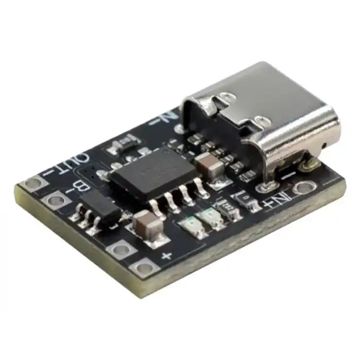 Mini Type-C Lityum Pil Şarj Devresi Korumalı 1A