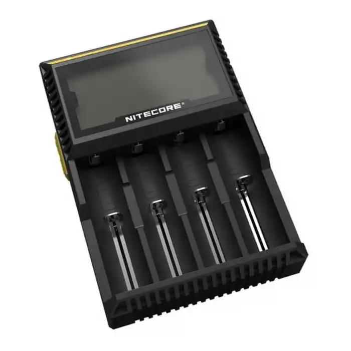 Nitecore D4 Dijital Akıllı Pil Şarj Cihazı - Li-ion LiFePO4 Ni-MH Ni-Cd