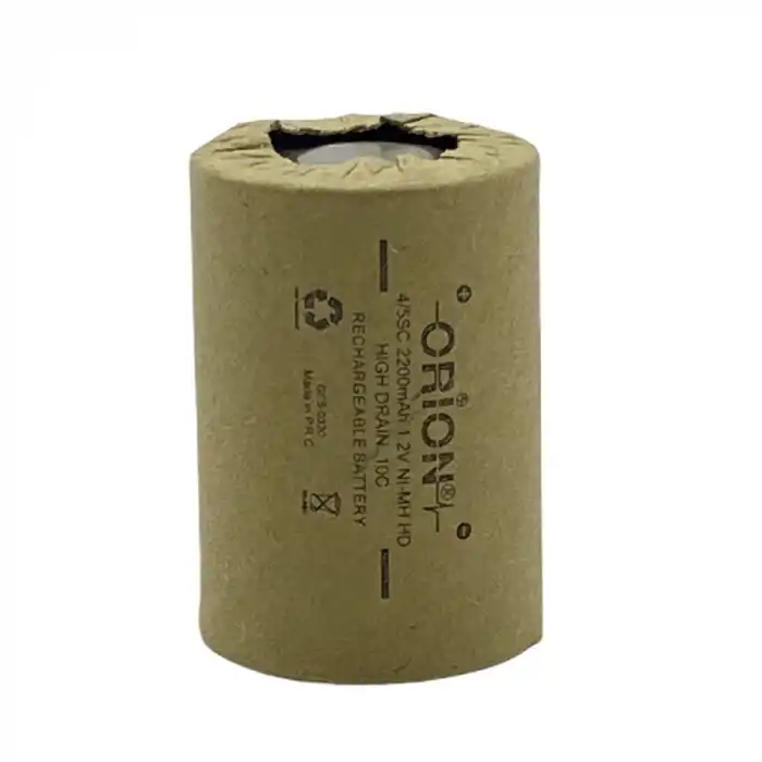 Orion 1.2V Ni-MH 4/5 SC 2200mAh Şarjlı Punta Pili 10C