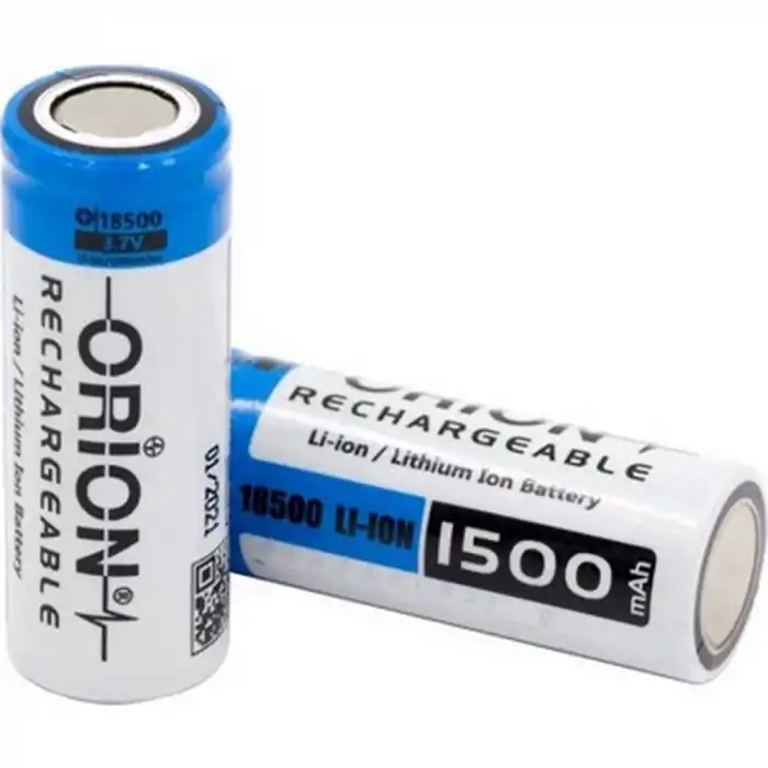 Orion 18500 3.7V 1500 mAh Şarjlı Li-ion Pil