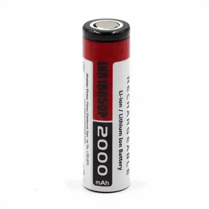 Orion 18650P 3.7V 2000mAh 15C Şarjlı Lion Pil |100 adet