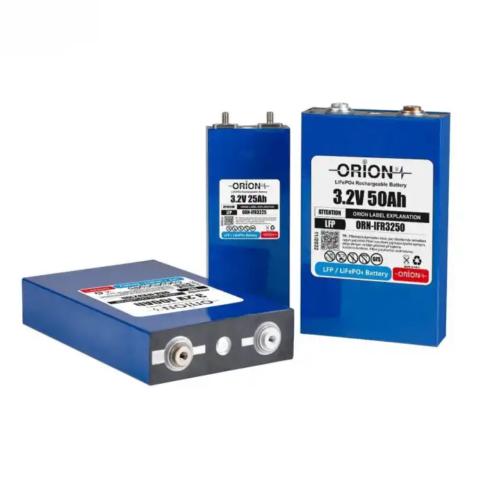 Orion LiFePO4 3.2V 100Ah Prizmatik Pil- 0100DV
