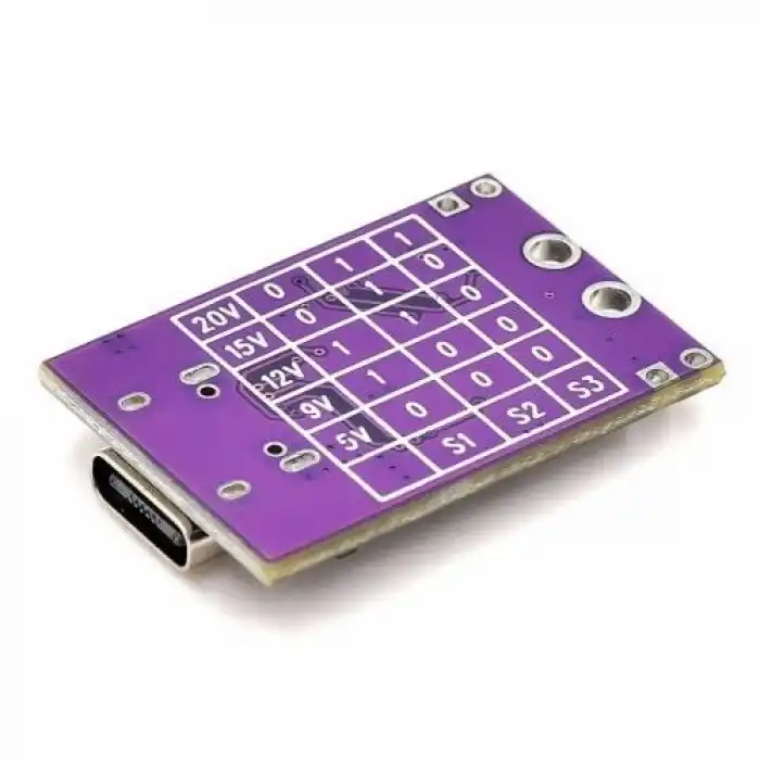 PD/QC/AFC Hızlı Şarj Adaptöründen Voltaj Tetikleyici / Seçici Modül