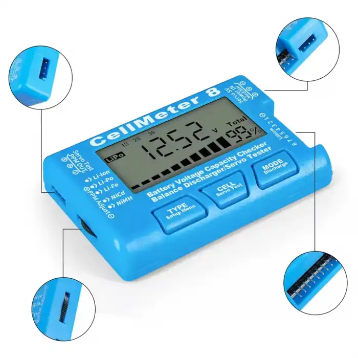 Pil Kapasite Voltaj Test Cihazı