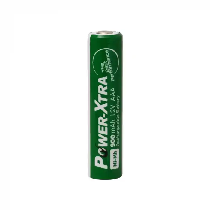 Power-Xtra 1.2V Ni-Mh AAA Size 900 Mah Şarjlı Pil (Flat)