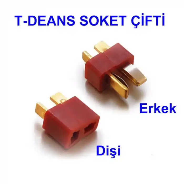 T Plug Dişi Erkek Soket Seti