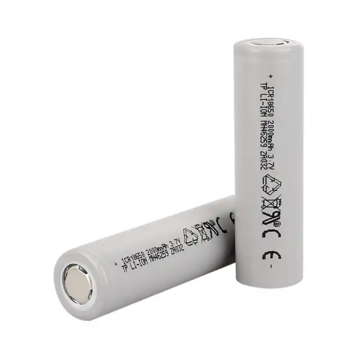 Tenpower ICR18650-20SG 3.7V 2000mAh 30A Yüksek Akımlı Li-ion Pil | En Az Alım 100 Adet