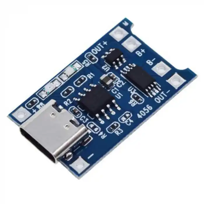 TP4056 18650 Lityum Pil Şarj Modülü USB Tip-C
