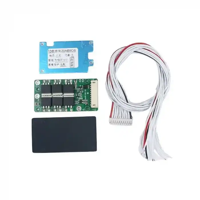 XR 10S 42V 20A Balanslı ve Kontaklı Lityum iyon BMS Küçük Form