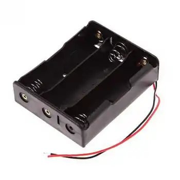 18650 Kablolu Üçlü Pil Yuvası