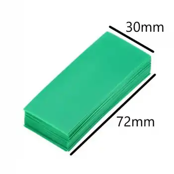 18650 Pil için Renkli Batarya Shrink - Isıyla Daralan PVC (Makaron) (50 Adet)