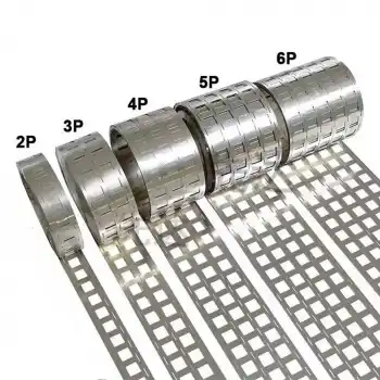 18650 Pil Punta Nikel Kaplama Şerit (0,20mm) - 2P Braketsiz