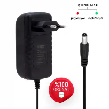 21 Volt (21V) 5s 1 Amper Lityum ion Pil Şarj Cihazı