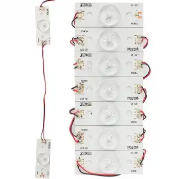3 Volt Tek Kablolu Birbirine Bağlı Led (7li Poşet)