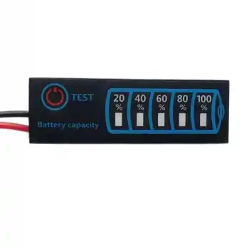 5-30V Lion / LiFePO4 / Kurşun Asit Led Seviye Göstergesi