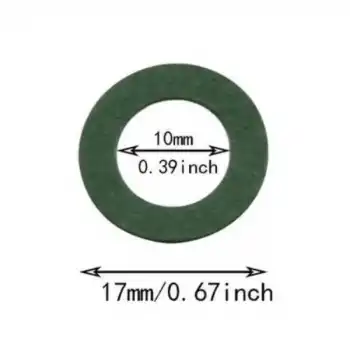 18650 Pil İçin Yapışkanlı Yalıtkan Conta Artı Kutup Delikli 10 Adet