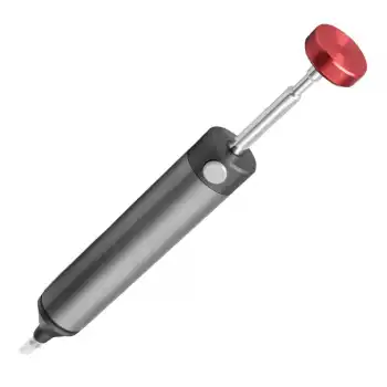 Profesyonel Alüminyum Gövdeli Lehim Emme Pompası 160mm Yüksek Vakum Gücü