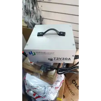 72 Volt 24S 30A LiFePO4 Şarj Cihazı (87.6 Volt)-Alüminyum Kasa