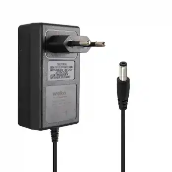 8.4 Volt (2s Lion) - 2 Amper 5.5x2.5mm Uçlu  Kırmızı Yeşil Ledli Yerli Üretim Lityum Ion Şarj Adaptörü