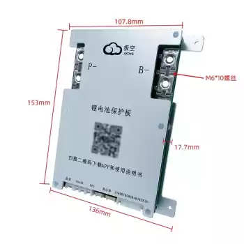 Jikong 4S-8S 200A Deşarj 1A Aktif Balans Bluetoothlu Smart BMS