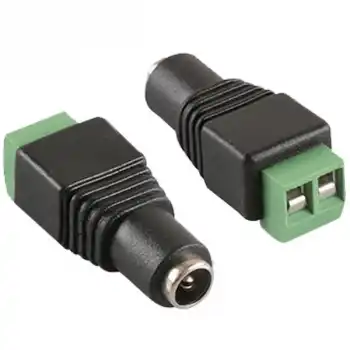 Klemensli 5.5x2 1 Mm Dişi Jack