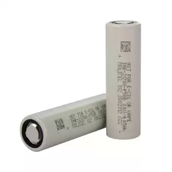 Molicel INR-21700-P50B – 3.7V 5000 mAh Li-ion Şarjlı Pil 60A Deşarj